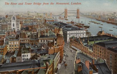 Joki ja Tower Bridge Monumentilta, Lontoo tekijältä English Photographer