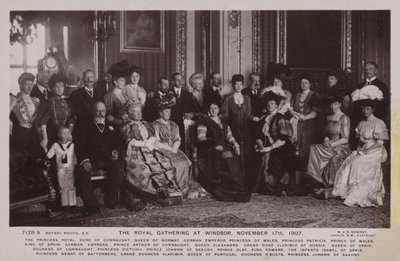 Kuninkaallinen kokoontuminen Windsorissa, 17. marraskuuta 1907 tekijältä English Photographer