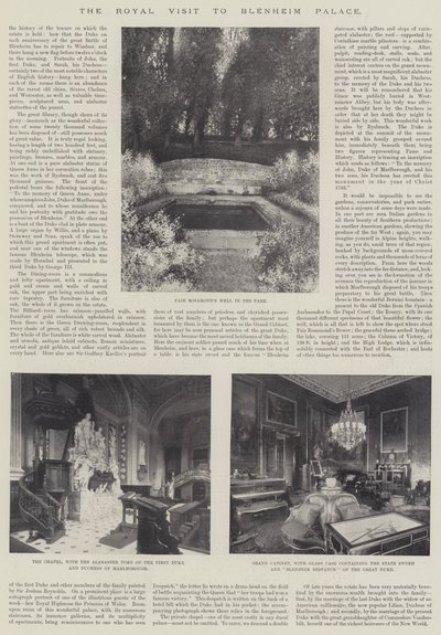 Kuninkaallinen vierailu Blenheimin palatsissa tekijältä English Photographer