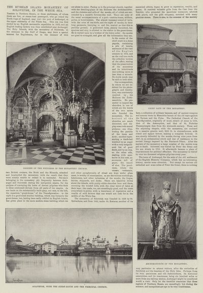 Venäjän saariluostari Solovetskin Valkoisella merellä tekijältä English Photographer