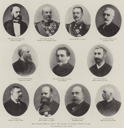 Espanjalais-amerikkalainen kriisi, espanjalaisen mielipiteen johtajat tänään tekijältä English Photographer