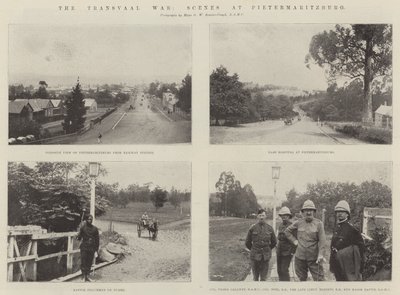 Transvaalin sota, kohtauksia Pietermaritzburgissa tekijältä English Photographer
