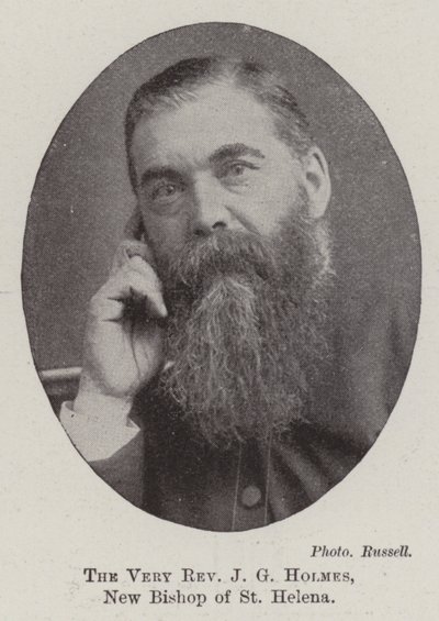 Suuri pastori J G Holmes, Pyhän Helenan uusi piispa tekijältä English Photographer