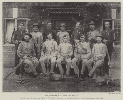 Victorian Rifle Team Bisleylle tekijältä English Photographer