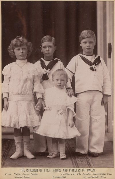 Albert Edwardin ja prinsessa Alexandran lapset tekijältä English Photographer