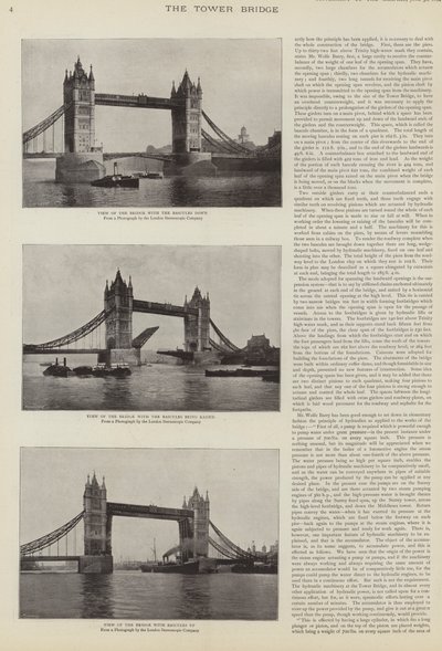 Tower Bridgen rakentaminen Lontoossa tekijältä English Photographer