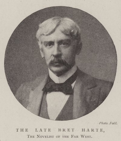Edesmennyt Bret Harte, Kaukolännen kirjailija tekijältä English Photographer