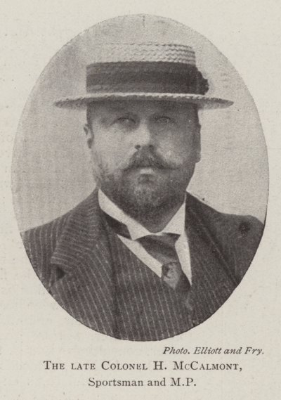 Edesmennyt eversti H McCalmont, urheilija ja kansanedustaja tekijältä English Photographer
