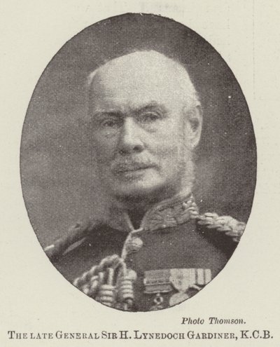 Edesmennyt kenraali Sir H Lynedoch Gardiner, KCB tekijältä English Photographer