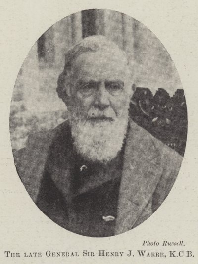 Edesmennyt kenraali Sir Henry J Warre, KCB tekijältä English Photographer