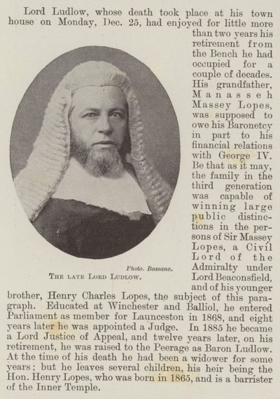Edesmennyt lordi Ludlow tekijältä English Photographer