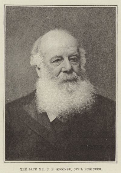 Edesmennyt herra C E Spooner, rakennusinsinööri tekijältä English Photographer