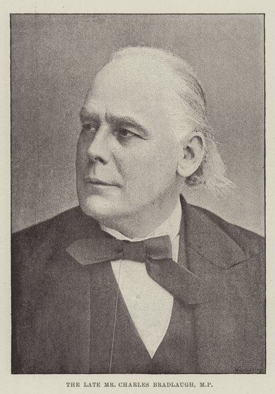 Edesmennyt Charles Bradlaugh, kansanedustaja tekijältä English Photographer