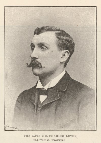Edesmennyt herra Charles Lever, sähköinsinööri tekijältä English Photographer