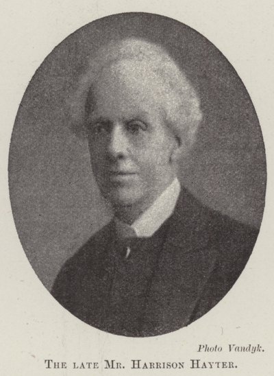 Edesmennyt herra Harrison Hayter tekijältä English Photographer