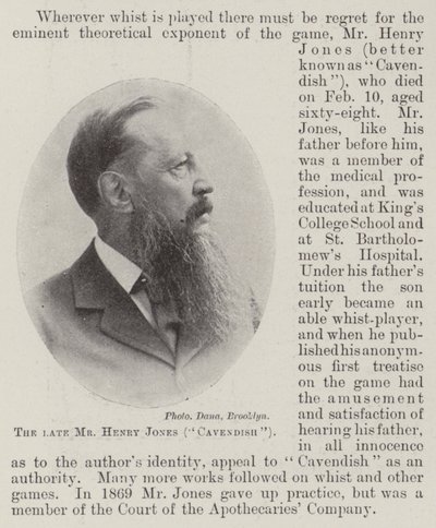 Edesmennyt herra Henry Jones (Cavendish) tekijältä English Photographer
