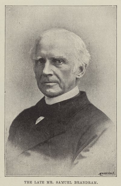 Edesmennyt herra Samuel Brandram tekijältä English Photographer