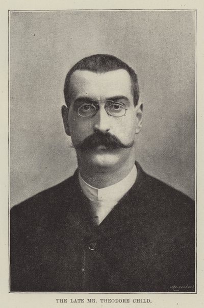 Edesmennyt herra Theodore Child tekijältä English Photographer