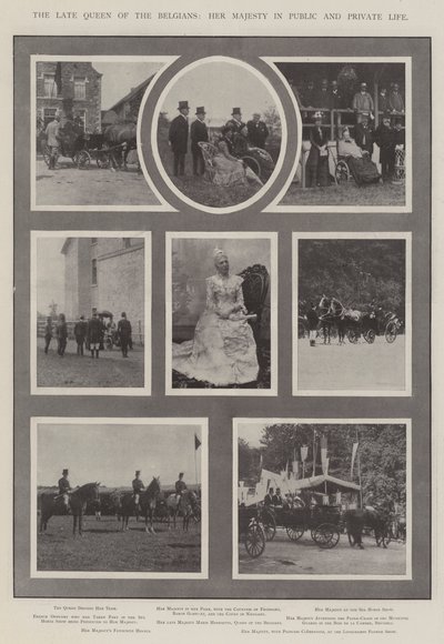 Belgialaisten edesmennyt kuningatar, Hänen Majesteettinsa julkisessa ja yksityisessä elämässä tekijältä English Photographer