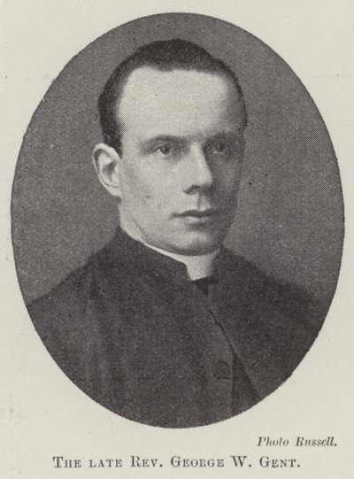 Edesmennyt pastori George W Gent tekijältä English Photographer