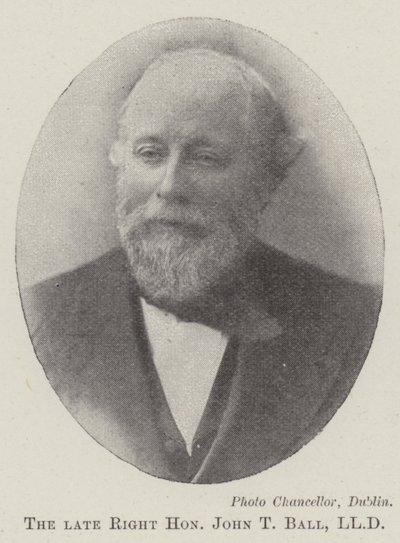 Edesmennyt Right Honorable John T Ball, LLD tekijältä English Photographer