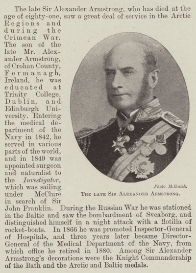 Edesmennyt Sir Alexander Armstrong tekijältä English Photographer