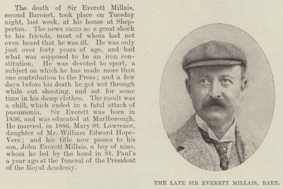 Everett Millais, edesmennyt Baronet tekijältä English Photographer