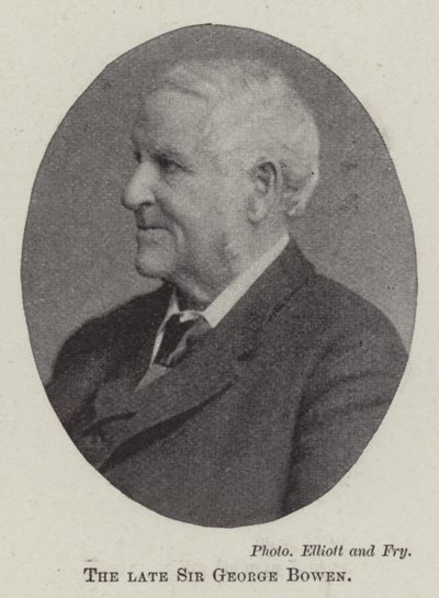 Edesmennyt Sir George Bowen tekijältä English Photographer