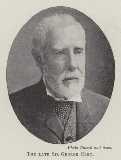 Edesmennyt Sir George Gray tekijältä English Photographer