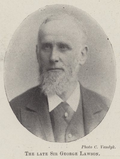 Edesmennyt Sir George Lawson tekijältä English Photographer