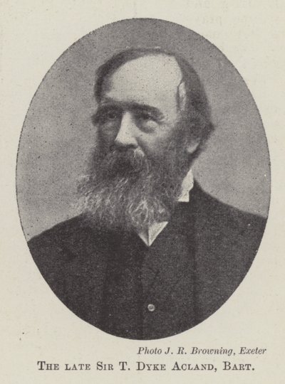 Edesmennyt Sir T Dyke Acland, Baronet tekijältä English Photographer