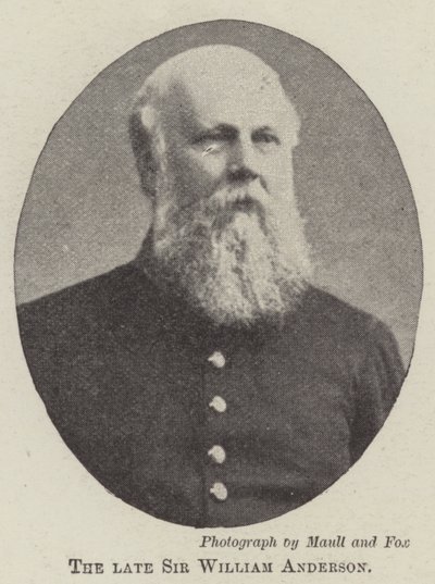 Edesmennyt Sir William Anderson tekijältä English Photographer