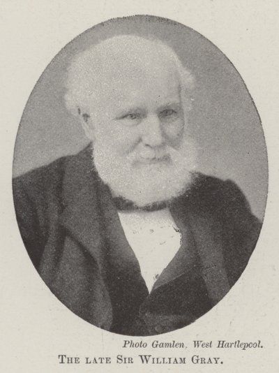Edesmennyt Sir William Gray tekijältä English Photographer