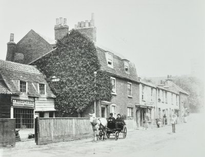 Tottenham Lane, Hornsey: Etukorot, n. 1890 tekijältä English Photographer