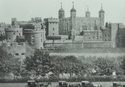Tower Hill: näkymä Lontoon Towerista, 1895 tekijältä English Photographer