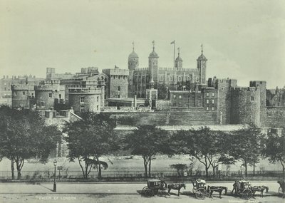 Lontoon Tower, Tower Hill, 1890 tekijältä English Photographer