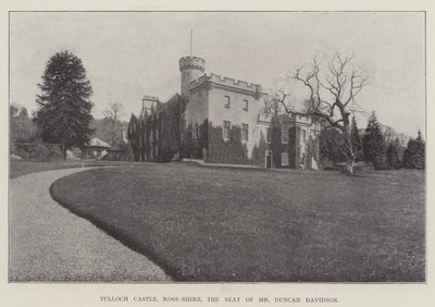 Tullochin linna, Ross-Shire, herra Duncan Davidsonin kotipaikka tekijältä English Photographer
