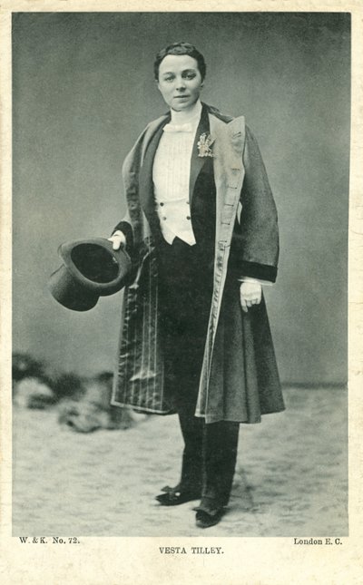 Vesta Tilley (m/w kuva) tekijältä English Photographer