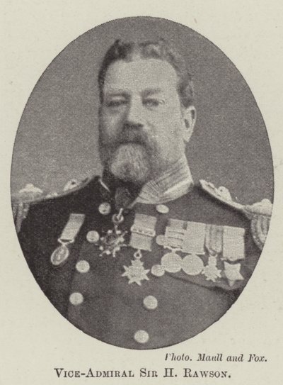 Vara-amiraali Sir H Rawson tekijältä English Photographer