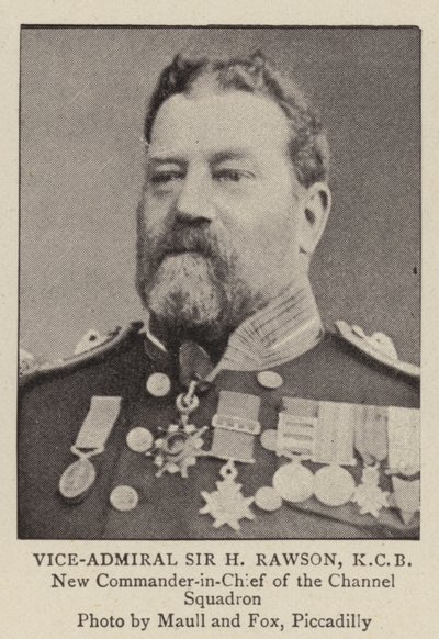 Varaamiraali Sir H Rawson, KCB tekijältä English Photographer
