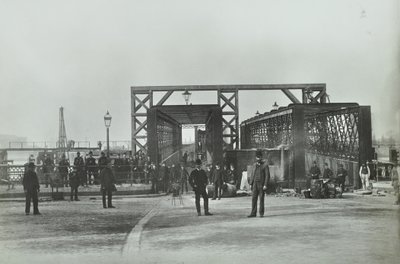 Näkymä Woolwich Ferrylle, 1889 tekijältä English Photographer
