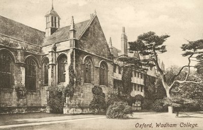 Wadham College, Oxford, Oxfordshire (m/w kuva) tekijältä English Photographer