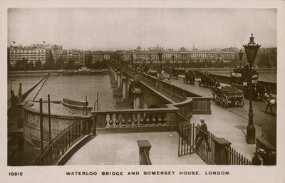 Waterloo Bridge ja Somerset House, Lontoo tekijältä English Photographer