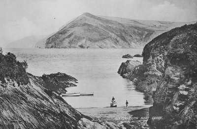 Watermouth Boat Creek (m/w kuva) tekijältä English Photographer