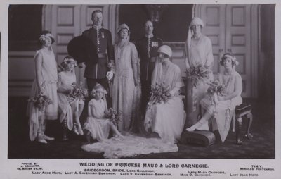Prinsessa Maudin ja Lord Carnegien häät (m/w kuva) tekijältä English Photographer