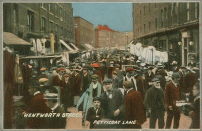 Wentworth Street, Petticoat Lane, Lontoo tekijältä English Photographer