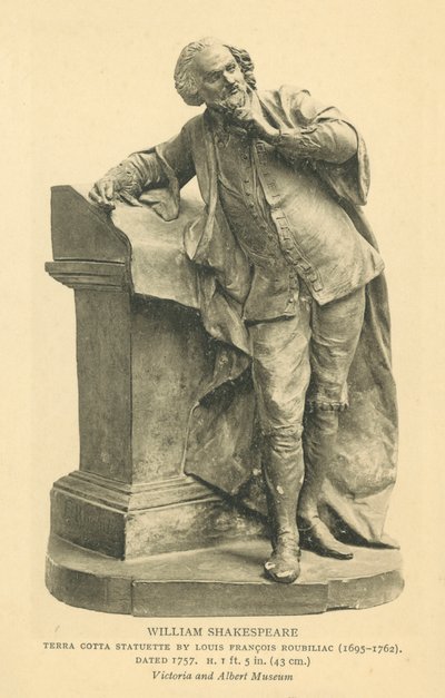 William Shakespeare, englantilainen näytelmäkirjailija (s/w-kuva) tekijältä English Photographer