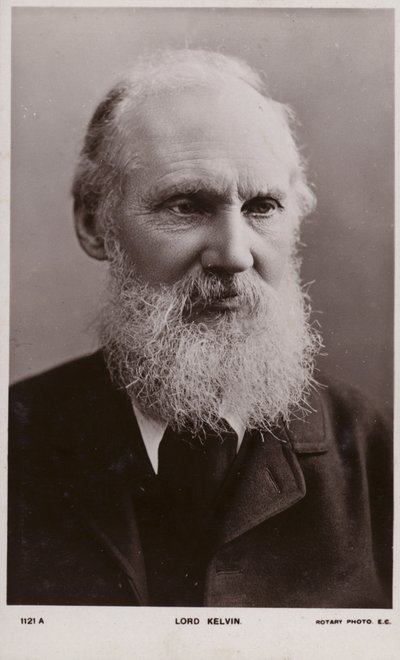 William Thomson, ensimmäinen paroni Kelvin (1824-1907), brittiläinen fyysikko ja insinööri tekijältä English Photographer