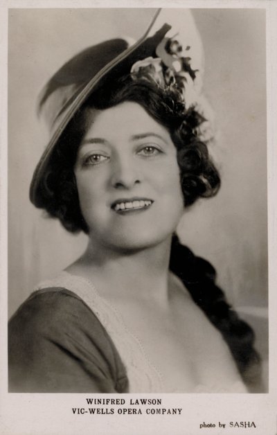 Winifred Lawson, Vic-Wells Opera Company (m/v kuva) tekijältä English Photographer