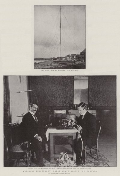 Langaton lennätys, kokeilut kanavalla tekijältä English Photographer